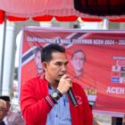 Nasrizal alias Cek Bay, Komandan Kompi Sagoe Kulam Meudelat Daerah IV Tgk Chik Di Tunong Wilayah Samudera Pase. (Foto: thetime23.com/IST).